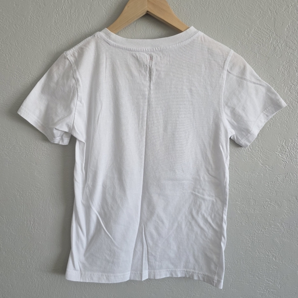 Jordan Youth Jumpman AIR Graphic T Shirt White Red Size L (12-13 Years) - Picture 4 of 4